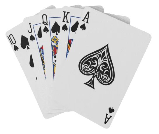 live blackjack -kortteja